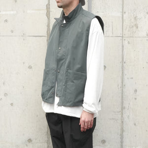 WEATHER CLOTH ZIP VEST