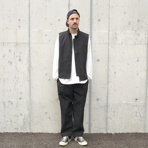 WEATHER CLOTH ZIP VEST