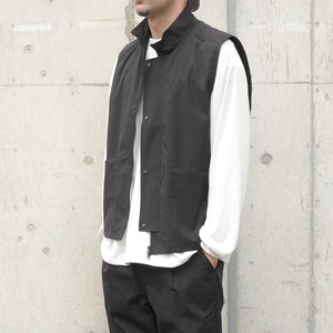 WEATHER CLOTH ZIP VEST