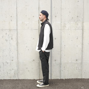 WEATHER CLOTH ZIP VEST