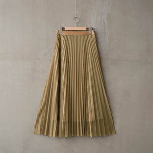 TRICOT PLEATS SKIRT【MANON】