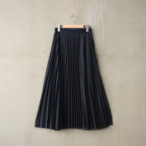 TRICOT PLEATS SKIRT【MANON】