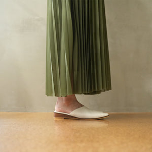 TRICOT PLEATS SKIRT【MANON】