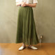 TRICOT PLEATS SKIRT【MANON】