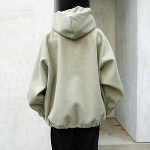 NEEDLE REVERSE STRETCH HOODIE【MANON】