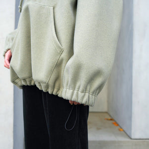 NEEDLE REVERSE STRETCH HOODIE【MANON】