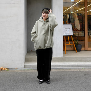 NEEDLE REVERSE STRETCH HOODIE【MANON】