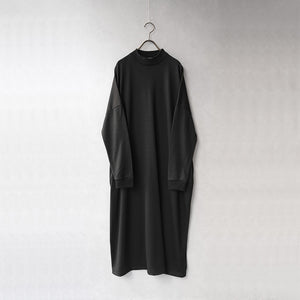 WOOL JERSEY MOCK NECK ONEPIECE【MANON】