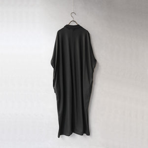 WOOL JERSEY MOCK NECK ONEPIECE【MANON】