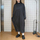 WOOL JERSEY MOCK NECK ONEPIECE【MANON】