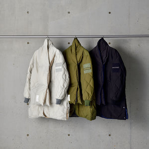 NANGA×MANUAL ALPHABET  FTQ REVERSE DOWN COAT