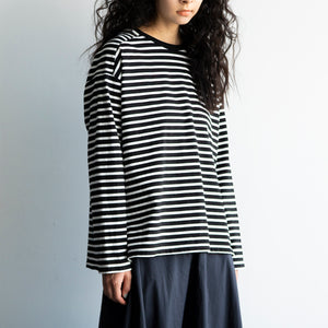 LS BORDER TEE【MANON】