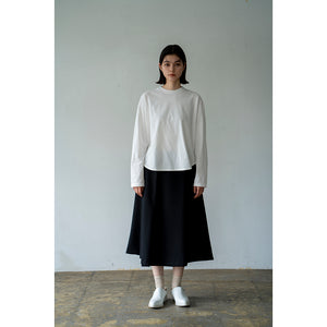 ROUND HEM PIPING L/S TEE【MANON】