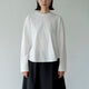 ROUND HEM PIPING L/S TEE【MANON】