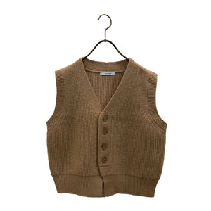 RIB KNIT VEST【MANON】