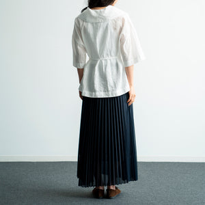 TRICOT PLEATS SKIRT【MANON】