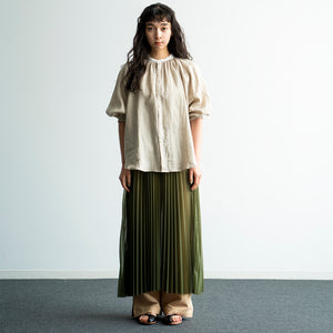 TRICOT PLEATS SKIRT【MANON】