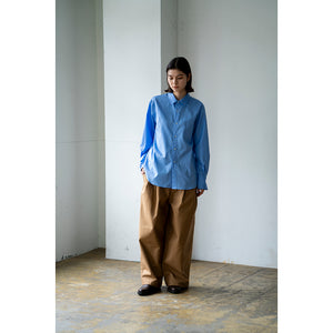 VINTAGE SERGE TWO TUCK WIDE PANTS【MANON】