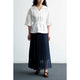 TRICOT PLEATS SKIRT【MANON】