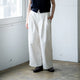 VINTAGE SERGE TWO TUCK WIDE PANTS【MANON】