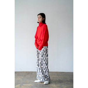 BATIK PRINT EASY WIDE PANTS【MANON】