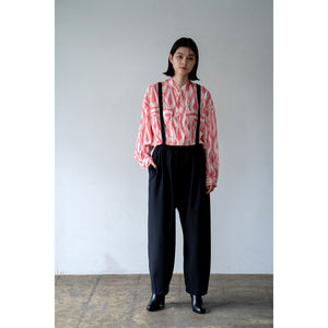 DOBLE CLOTH SUSPENDER PANTS【MANON】