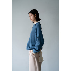 HEAVY WAFFLE RAGLAN SLEEVE OVER TEE【MANON】